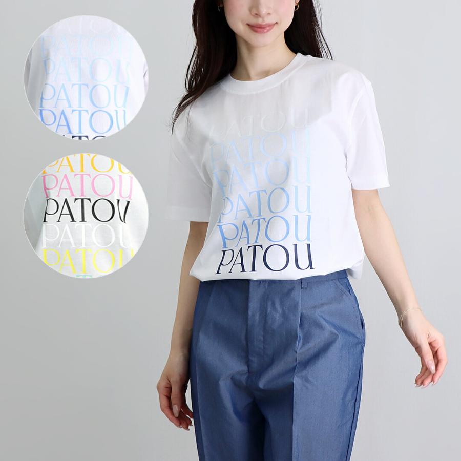 国内即発【PATOU】ロゴ プリント 半袖 Tシャツ JE1129999 楽天市場】PATOU パトゥ JE1129999 レディースロゴTシャツ T