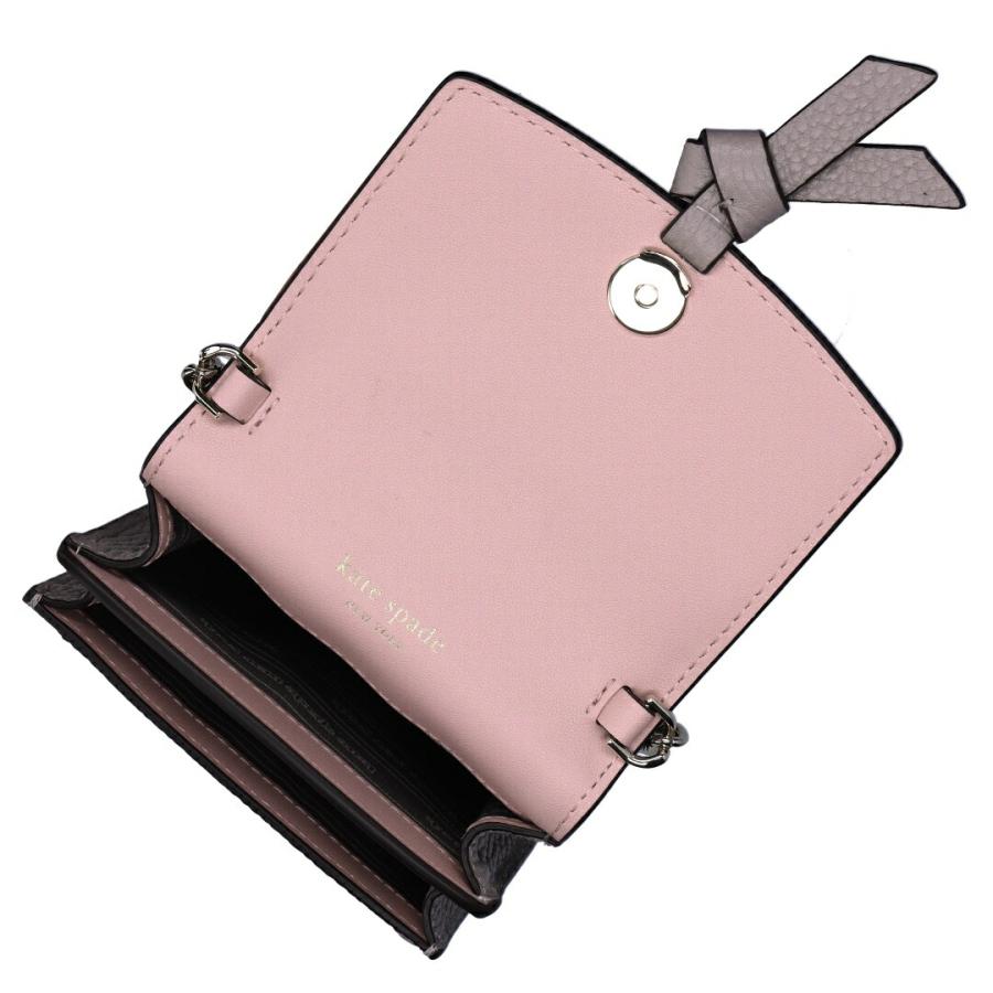 ケイトスペード KATE SPADE ショルダーバッグ スマートフォンケース ノット ノースサウス フォン クロスボディ K6376 251 WARM TAUPE｜e-cross｜03