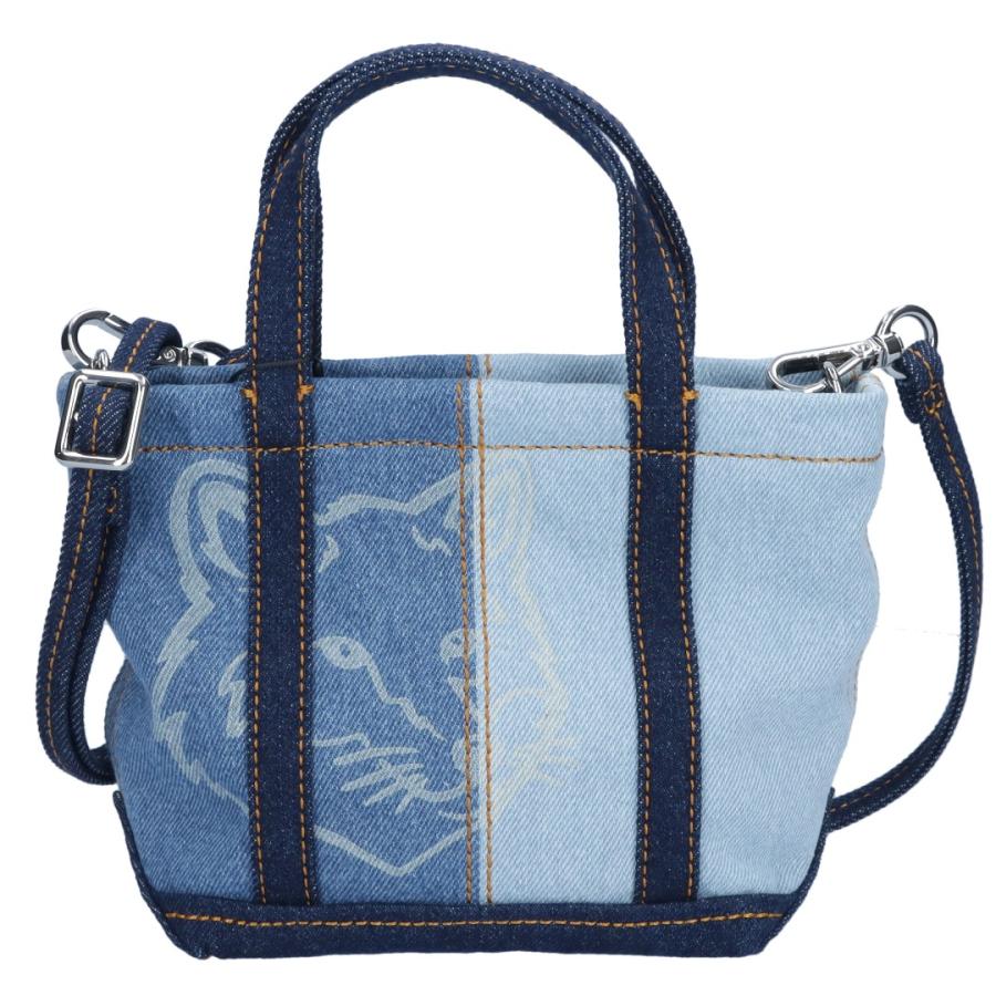 MAISON KITSUNE メゾンキツネ 2WAYバッグ フォックスヘッド ミニ MAISON KITSUNE メゾンキツネ 2WAYバッグ フォックスヘッド ミニ