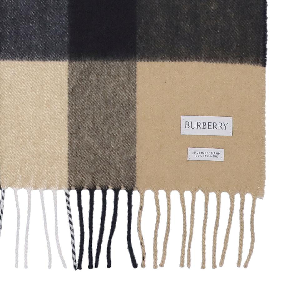BURBERRY カシミヤ チェックマフラー 168x30cm BURBERRY バーバリー マフラー MU 168X30 TBAR BIAS CHK 8099710