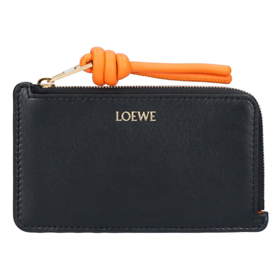 ロエベ アナグラム キー コイン パース L字ファスナー コインケース LOEWE レア超美品 ロエベ アナグラム キーリング付 L字