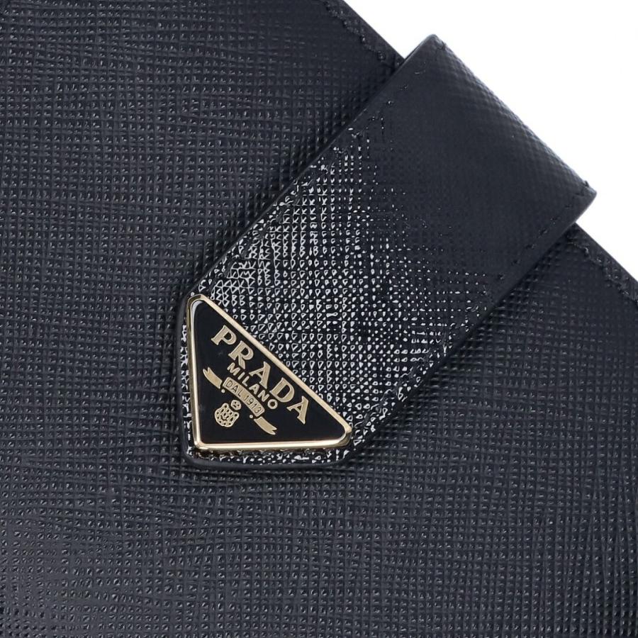PRADA プラダ 折財布 SAFFIANO 1MV204 2C7X F0002 NERO シティ PRADA プラダ 折財布 SAFFIANO 1MV204 2C7X F0002 NERO シティ