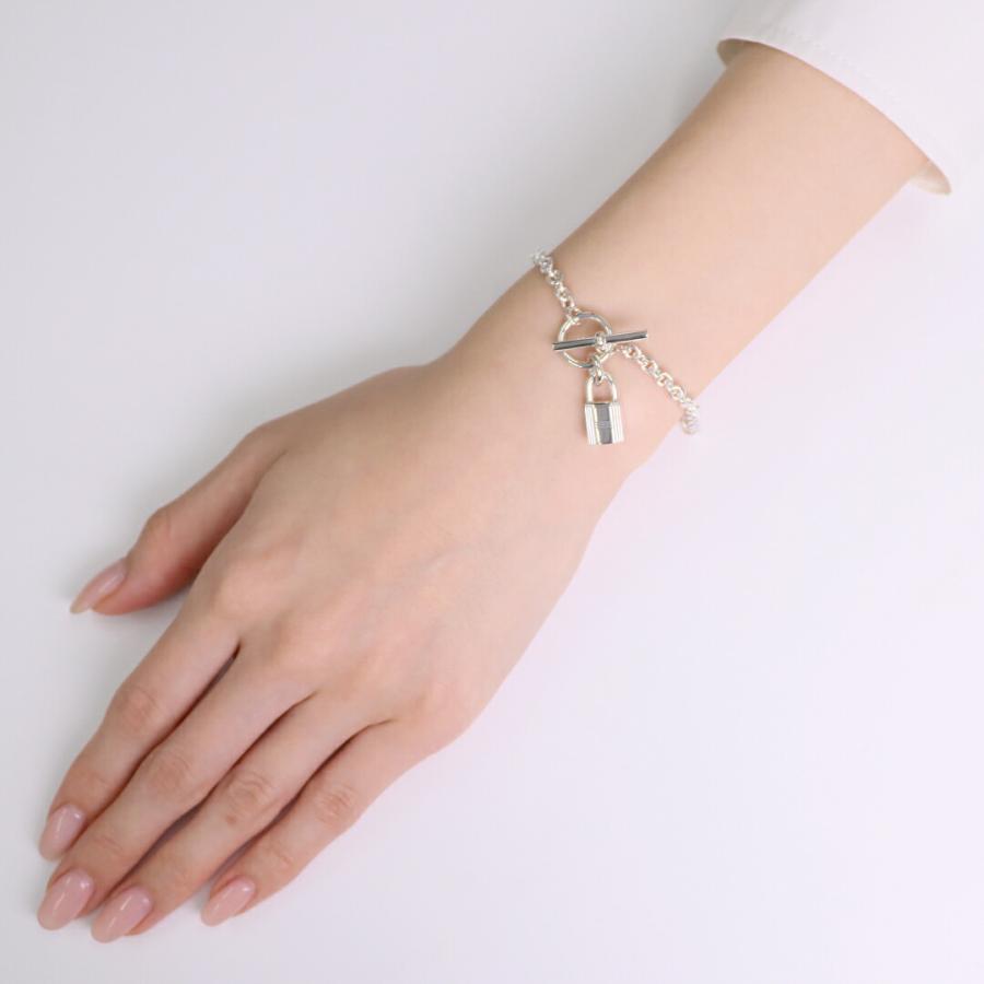 【並行輸入品】 エルメス HERMES ブレスレット カデナブレス H121427B シルバーの画像