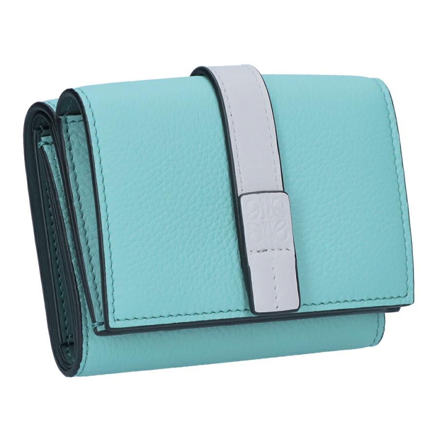 LOEWE◇3つ折り財布/レザー/BEG/レディース/C660TR2X03 ロエベ LOEWE