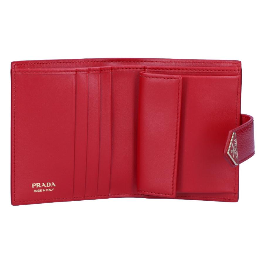 PRADA（プラダ） 【並行輸入品】 折財布 二つ折り財布 SAFFIANO TAB LU