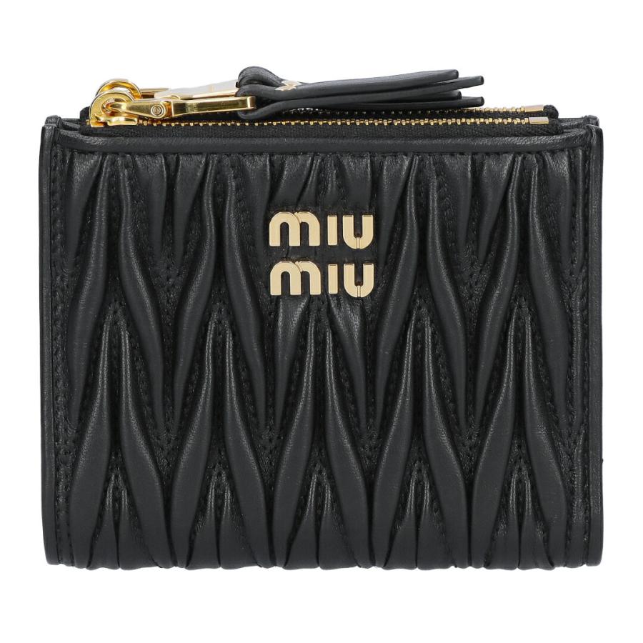 miu miu（ミュウミュウ） 【お取り寄せ】 【並行輸入品】 折財布 二