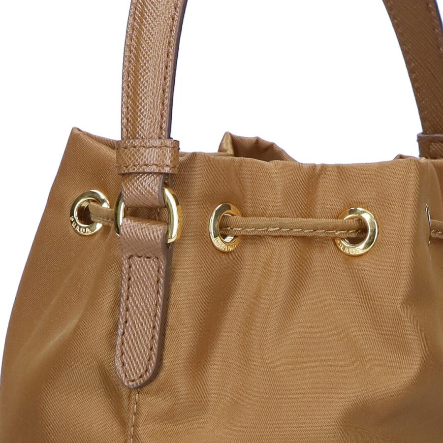 PRADA ブラウン バケットバッグ 巾着