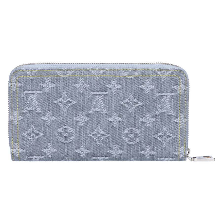 新作　ヴィトン　モノグラム・デニム　ジッピーウォレット　M13214 　極美品♪ LOUIS VUITTON 【並行輸入品】 ルイヴィトン 長財布 ウッシュ