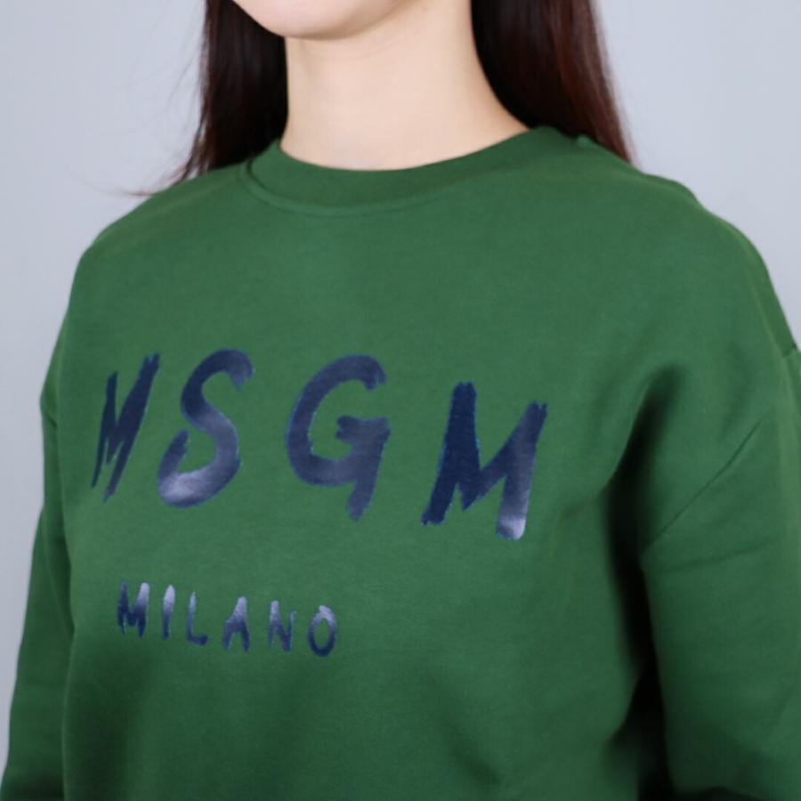 【並行輸入品】 エムエスジーエム MSGM キッズ レディース ロゴ トレーナー スウェット JUSW018 UNI 裏起毛 | MSGM | 02