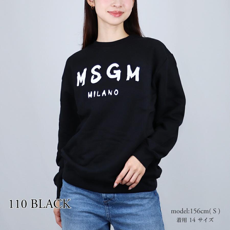 【並行輸入品】 エムエスジーエム MSGM キッズ レディース ロゴ トレーナー スウェット JUSW018 UNI 裏起毛 | MSGM | 06