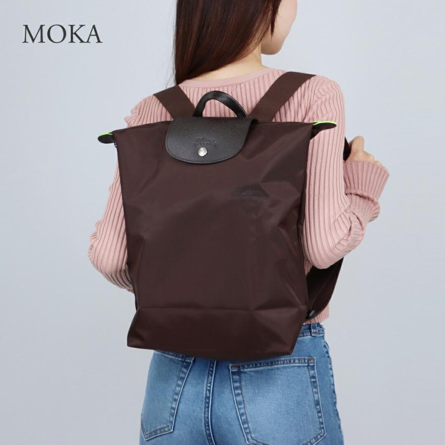 【美品】LONGCHAMP リュック 黒　ブラウン ル・プリアージュ LONGCHAMP（ロンシャン） 【並行輸入品】 リュックサック バックパック
