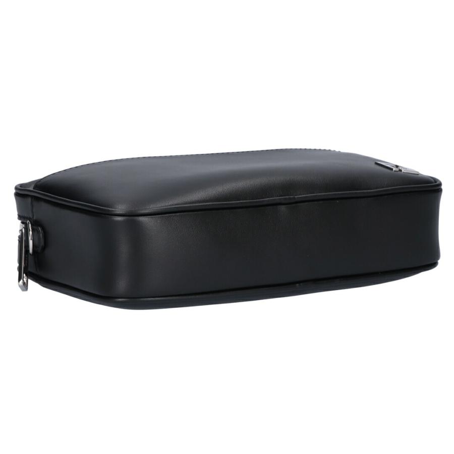 【並行輸入品】 フェンディ FENDI ショルダーバッグ CAMERA CASE カメラケース 7M0286 AJF0 F0GXN BLACK+PALLADIUM ミディアムの画像