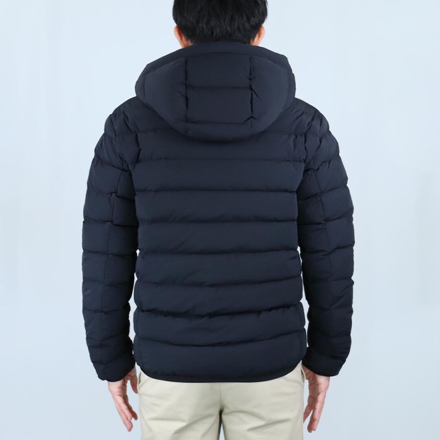 【並行輸入品】 マッカージュ MACKAGE メンズジャケット メンズダウンジップアップ フーディ JACK-Z C0001 BLACKの画像