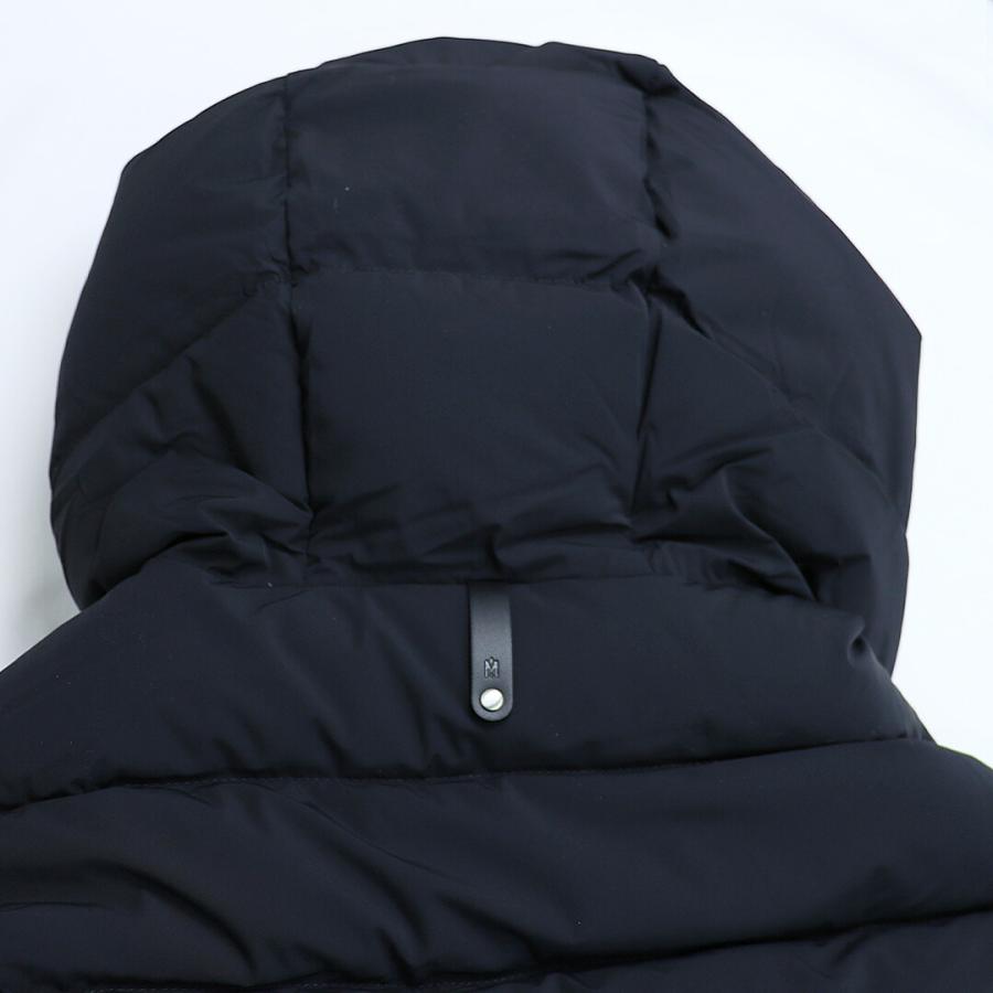 【並行輸入品】 マッカージュ MACKAGE メンズジャケット メンズダウンジップアップ フーディ JACK-Z C0001 BLACKの画像