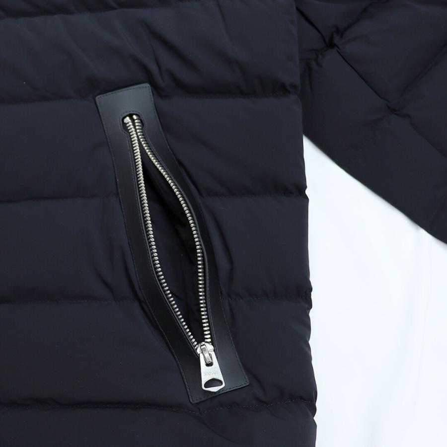 【並行輸入品】 マッカージュ MACKAGE メンズジャケット メンズダウンジップアップ フーディ JACK-Z C0001 BLACKの画像