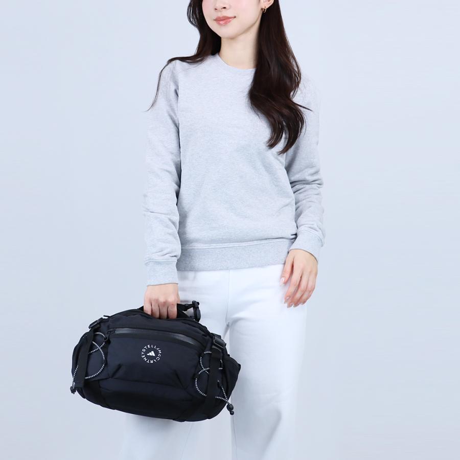 【未使用近】アディダス　ステラマッカートニー　ウエストポーチ付　パーカー 完売品 未使用近】アディダス ステラマッカートニー ウエストポーチ付