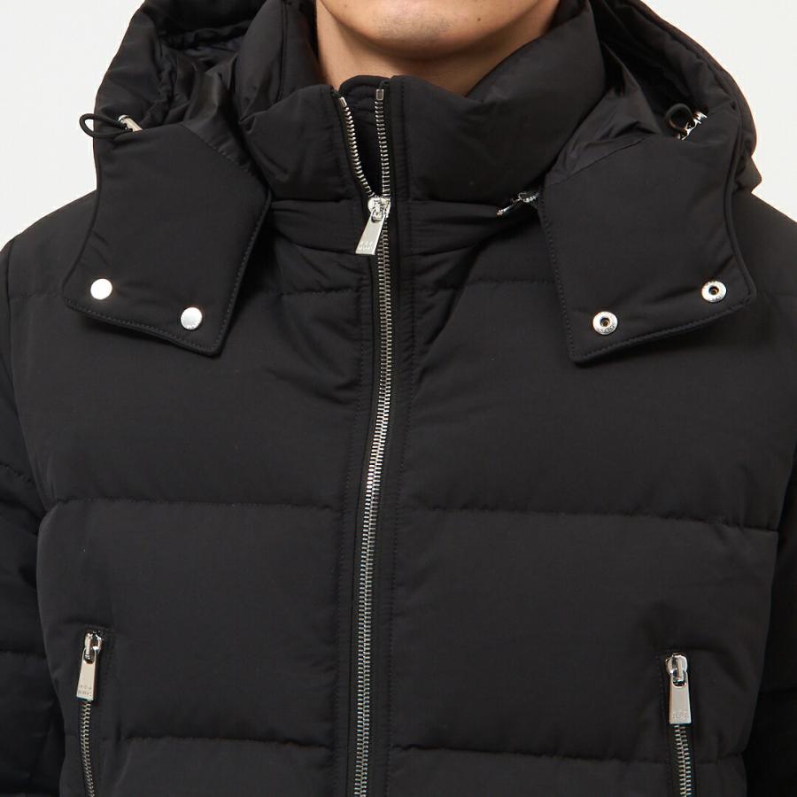 【並行輸入品】 タトラス TATRAS メンズ ダウンジャケット フルジップ フーディ DINANDO ディナンド MJXA0035013588 01BLACKの画像