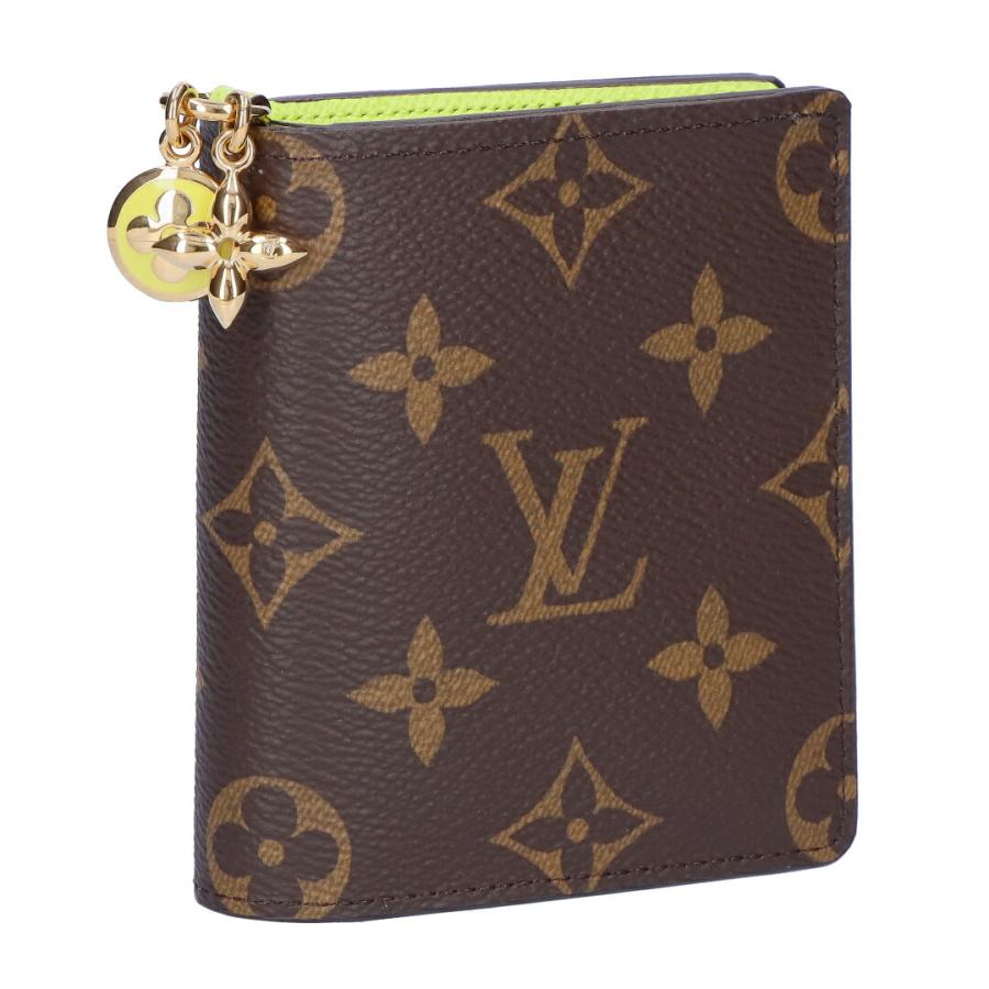 【極美品】LOUIS VUITTON ルイヴィトン　折り財布　モノグラム　レザー Louis Vuitton 二つ折り財布 モノグラム RFID対応