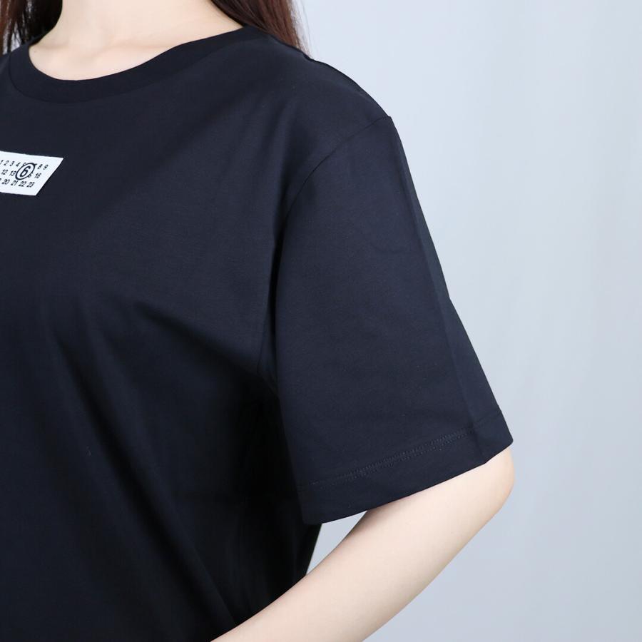 マルジェラ　MM6 Tシャツ　トップス　キッズ　ブラック　レディース MM6 【並行輸入品】 エムエムシックス メゾンマルジェラ MAISON