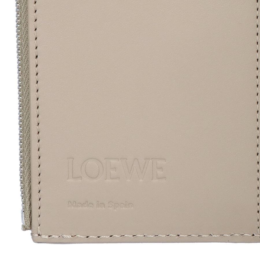 LOEWE ロエベ 三つ折り財布 トープ アナグラム本革 LOEWE（ロエベ） [正規ラッピング済] 財布 三つ折り財布 アナグラム
