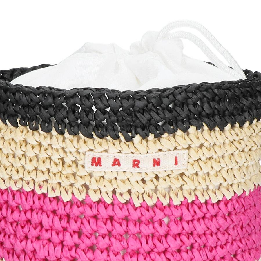 国内正規品　MARNI アイボリー ハート LOVE かごバッグ MARNI（マルニ） 【並行輸入品】 MARNI 2WAYバッグ かごバッグ キッズ
