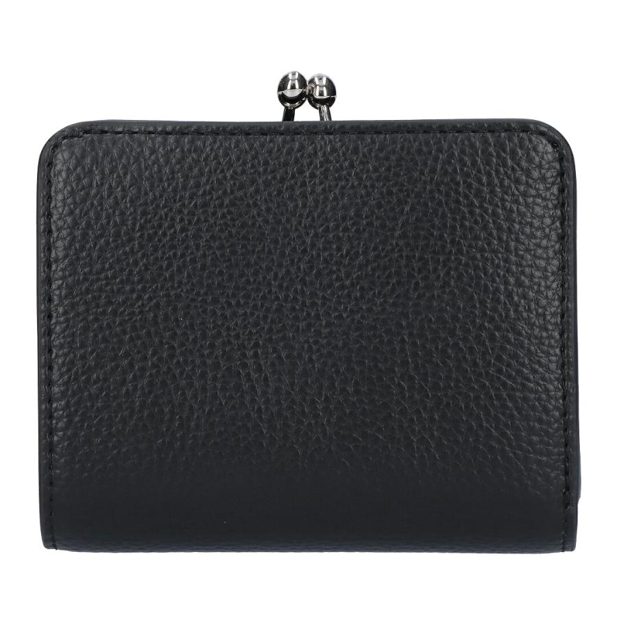 Vivienne Westwood オーブ 三つ折財布 レザー 黒 がま口 収納 Vivienne Westwood（ヴィヴィアンウエストウッド） 財布 がま口 三