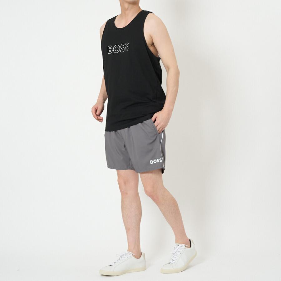 【並行輸入品】 ヒューゴボス HUGO BOSS ショートパンツ ビーチウェア 水着 水陸両用 クイックドライ スイムショーツ ロゴプリント 50514429 STARFISH_8