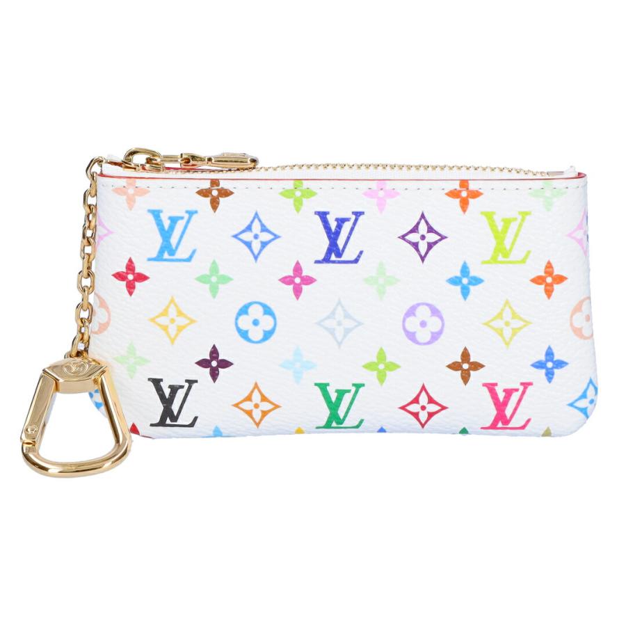 LOUISVUITTON　ルイ・ヴィトン　村上隆　キーケース　キーホルダーなし カラフルが可愛い！】ルイヴィトン×村上隆 カード キーケース (Louis