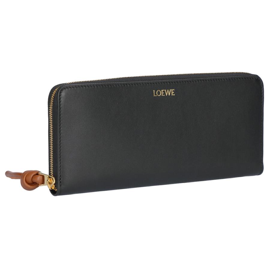 LOEWE（ロエベ） 【並行輸入品】 長財布 ラウンド財布 ノット ジップ