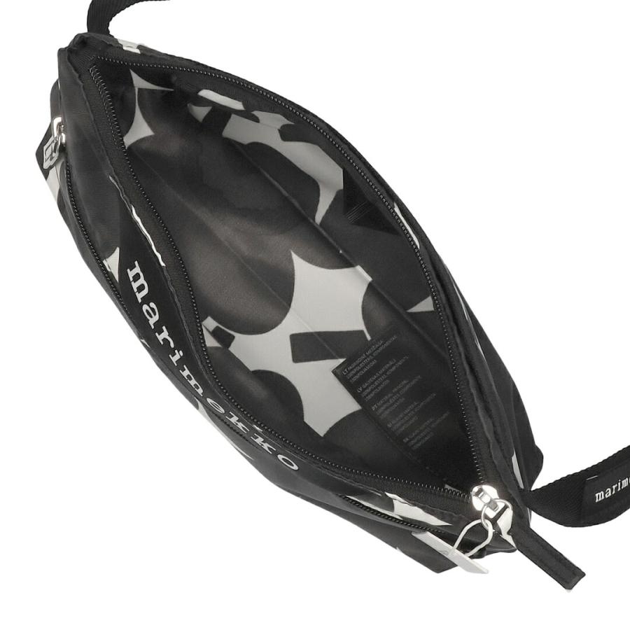 【並行輸入品】 マリメッコ MARIMEKKO ショルダーバッグ NEAT CROSSBODY UNIKKO S 95250 919 BLACKの画像