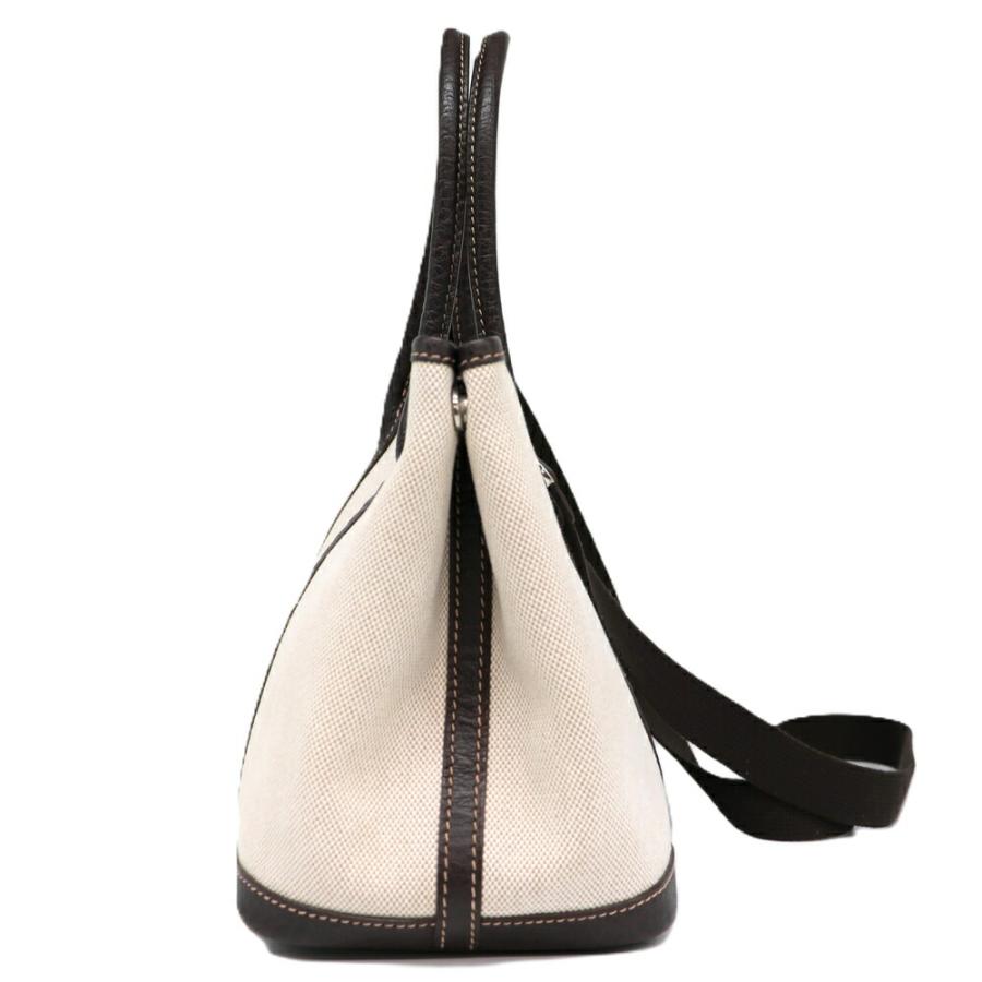 【お取り寄せ】 【リユース品】 エルメス HERMES バッグ ハンドバッグ ガーデンパーティTPM アイボリー系