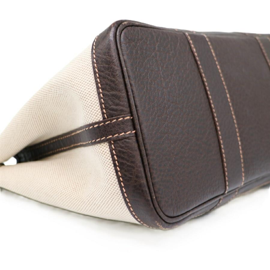 【お取り寄せ】 【リユース品】 エルメス HERMES バッグ ハンドバッグ ガーデンパーティTPM アイボリー系