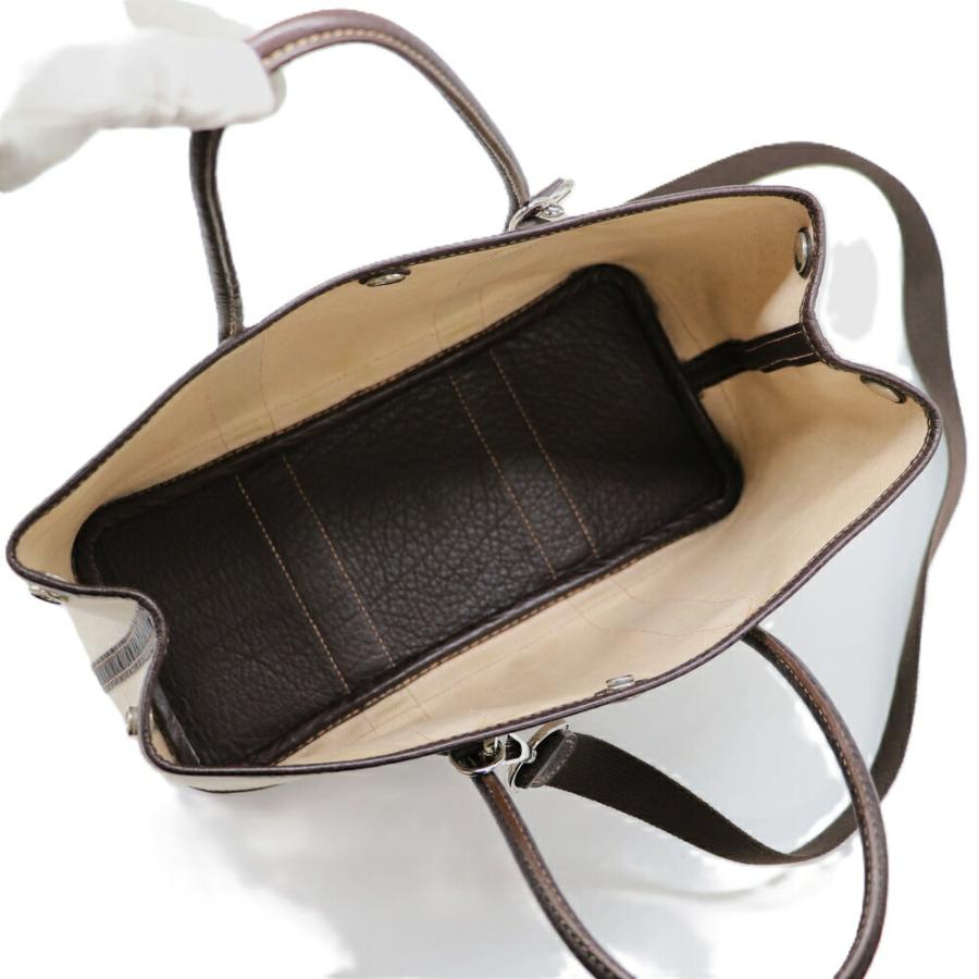 【お取り寄せ】 【リユース品】 エルメス HERMES バッグ ハンドバッグ ガーデンパーティTPM アイボリー系
