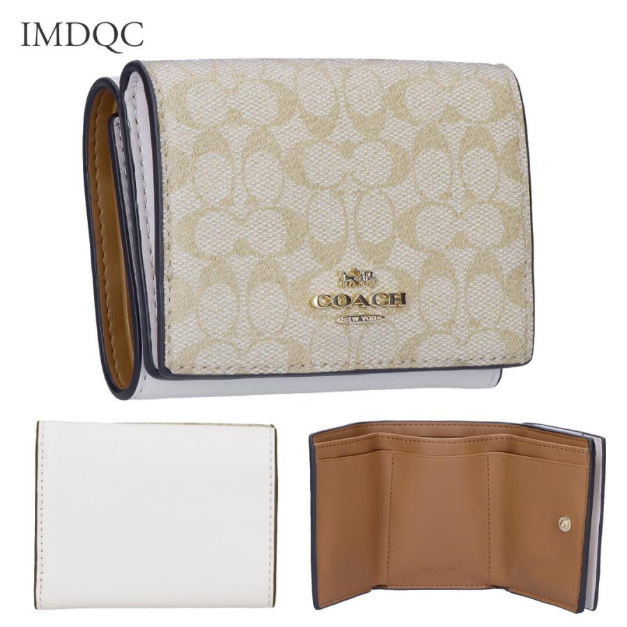 COACH　コーチ　折り財布　三つ折り財布　正規品 COACH（コーチ） 三つ折り財布 レディース&メンズ ロゴモノグラム柄