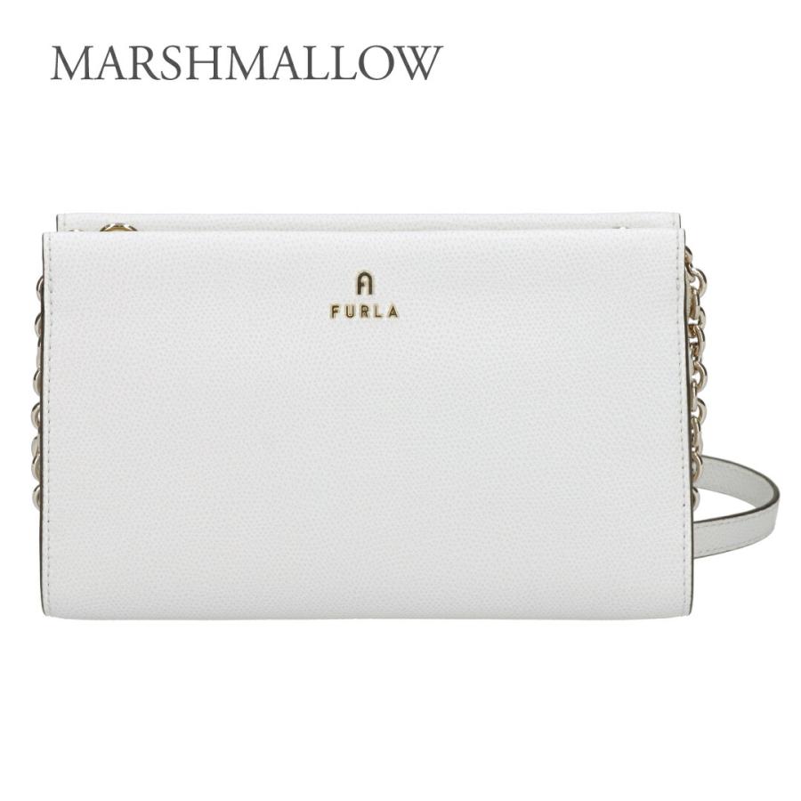 超美品　FURLA ショルダーバッグ　2way 白　チェーン FURLA（フルラ） 【並行輸入品】 ショルダーバッグ クロスボディー