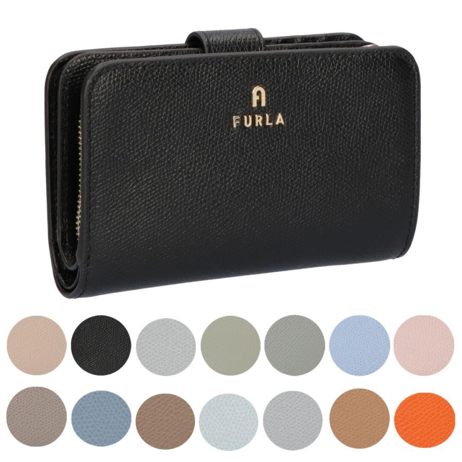 FURLA 【並行輸入品】 フルラ 折財布 二つ折り財布 ミニ財布 CAMELIA M