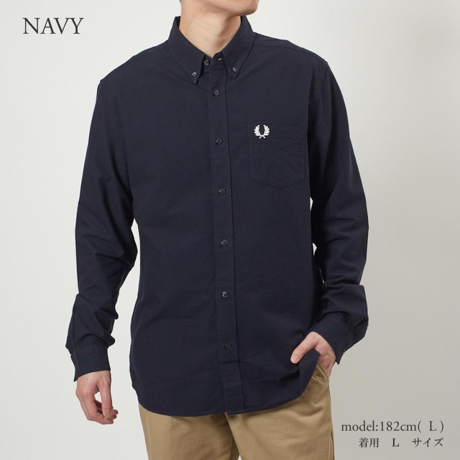 FRED PERRY フレッドペリー メンズ 長袖 オックスフォードシャツ FRED PERRY フレッドペリー メンズ 長袖 オックスフォードシャツ