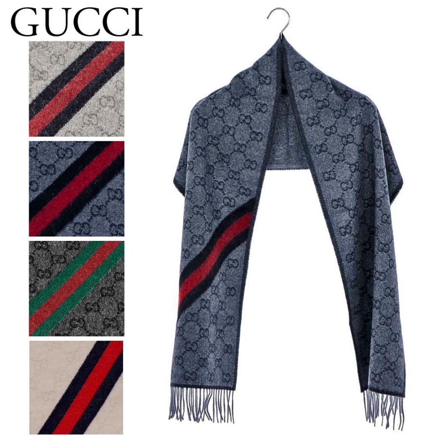 GUCCI グッチ マフラー グレー 570603 3GB18 GUCCI 【並行輸入品】 グッチ マフラー 570603 3GB18 選べるカラー : e