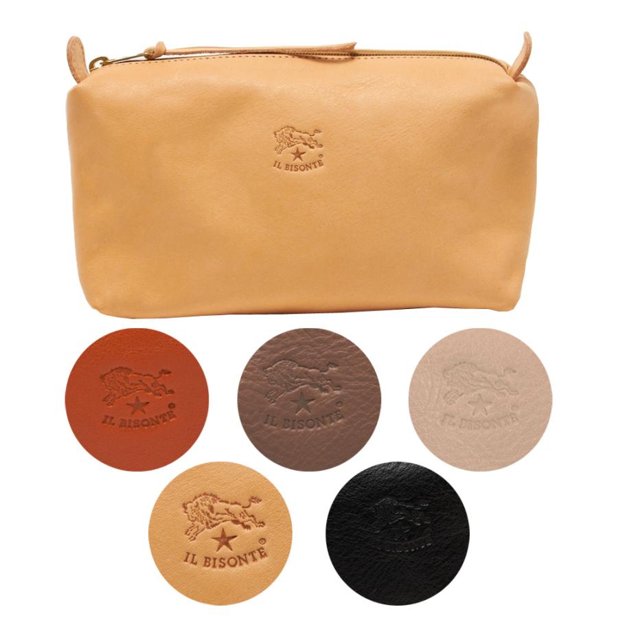 IL BISONTE（イルビゾンテ） 【並行輸入品】 ポーチ SCA012 PV0005