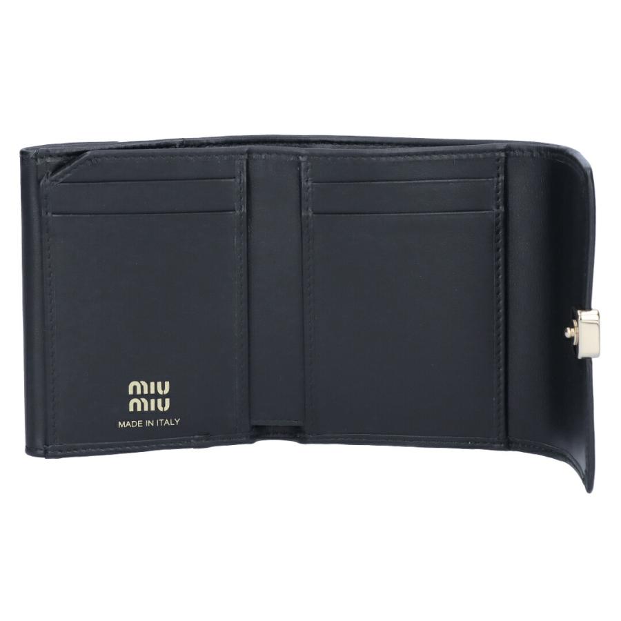 希少美品！(箱つき)MIU MIU二つ折り財布 現行 miu miu ミュウミュウ 二つ折り財布 マテラッセ イエロー