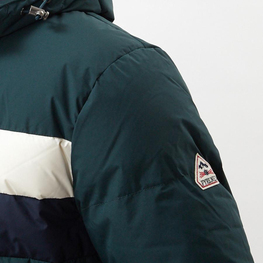 ピレネックス メンズ ダウンジャケット PYRENEX HMQ005P 【DELANO：デラノ】 3134 BALTICGREEN ピレネックス PYRENEX BALTICGREEN