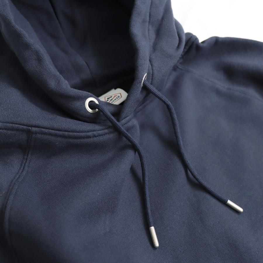 ピレネックス PYRENEX メンズ パーカー SPAN BRUSHED HOODIE HMS049P 0009 ネイビー｜e-cross｜03