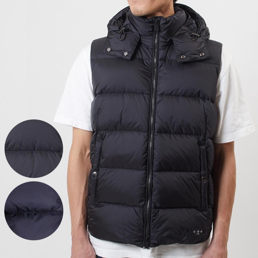 日本製・ルシアンペラフィネ・ダウンベスト・ファー・グレー・スカル柄・XSサイズ 新品】タトラス ルシアン ペラフィネ コラボ ダウンベスト 限定 希少 3