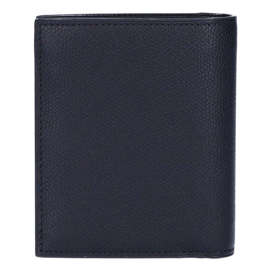 Valextra ヴァレクストラ VALEXTRA 折財布 二つ折り財布 小銭入れ付き 