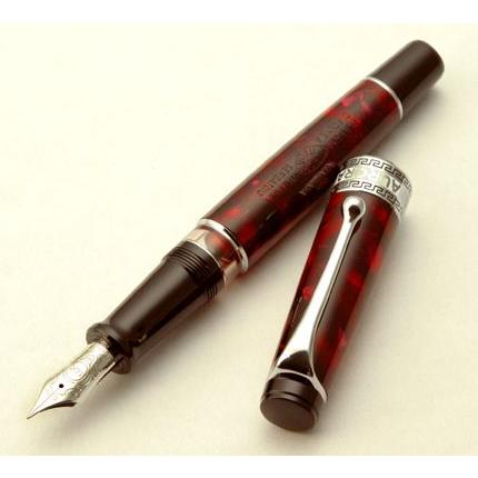 アウロラ（AURORA） 万年筆 オプティマ バーガンディ : ディーズ