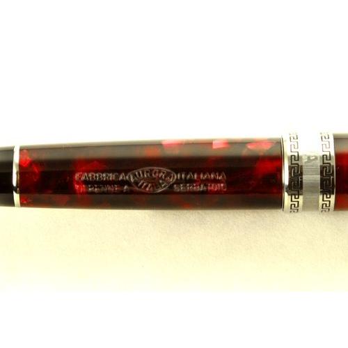 アウロラ（AURORA） 万年筆 オプティマ バーガンディ : ディーズ