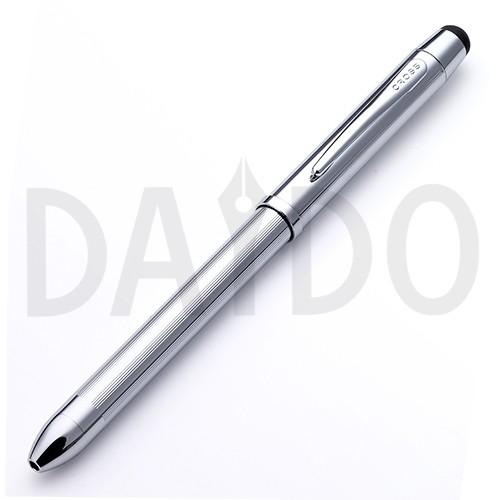 クロス Tech3 テックスリープラス クローム 2色ボールペン シャープペン タッチペン 多機能ペン Cb At0090 1 大同印刷yahoo 店 通販 Yahoo ショッピング
