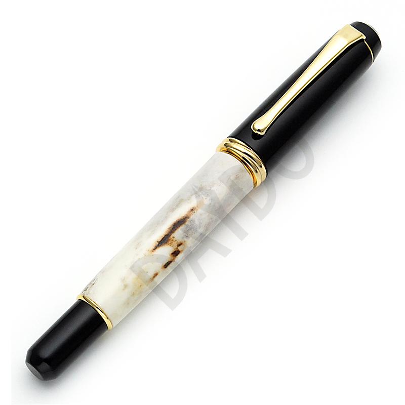 呉竹 万年筆 夢銀河 鹿角 （DBA140-2） : ディーズステーショナリー