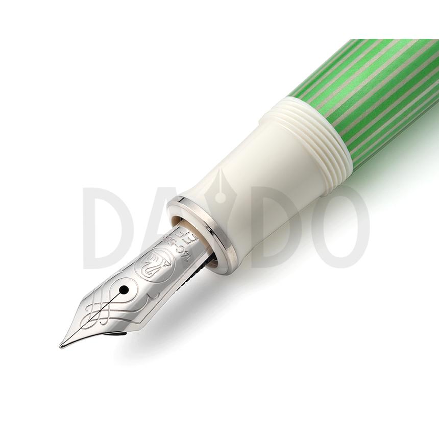 Pelikan（ペリカン） 万年筆 スーベレーン M605 グリーンホワイト 特別