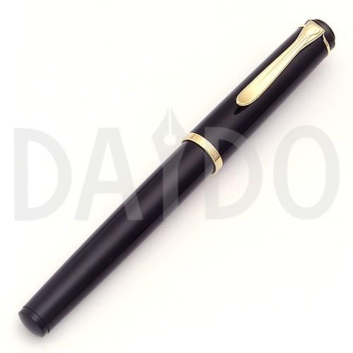 Pelikan（ペリカン） 万年筆 クラシック P200 (ブラック/ゴールド